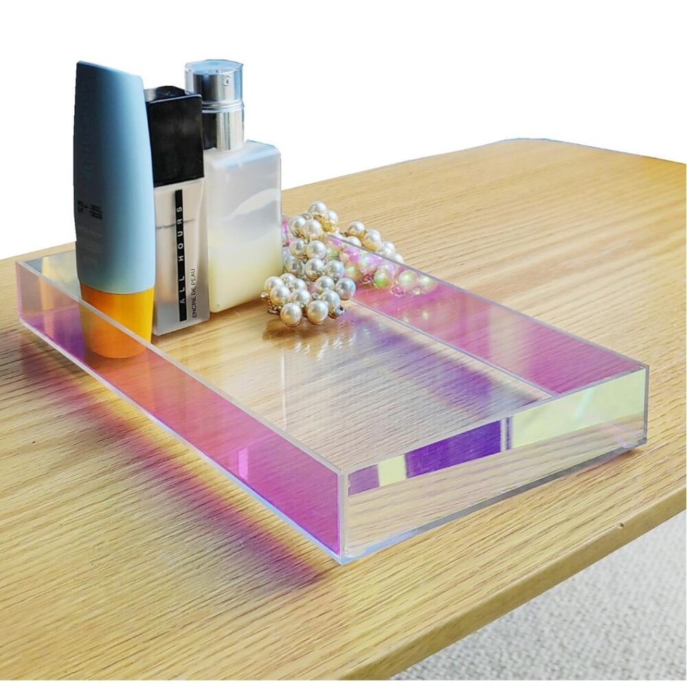 Irradessiant acrylic tray new in box never opened NWT